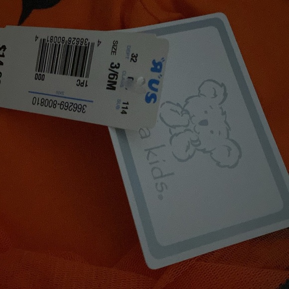 Koala Kids Halloween Pumpkin onesie with snaps bottom. NWT - Picture 3 of 4